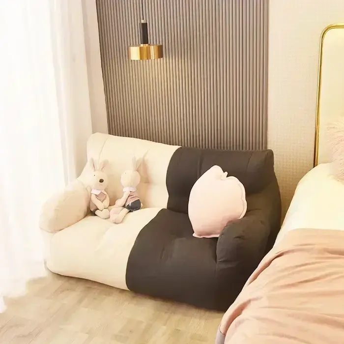 Double Lazyboy pouf canapé