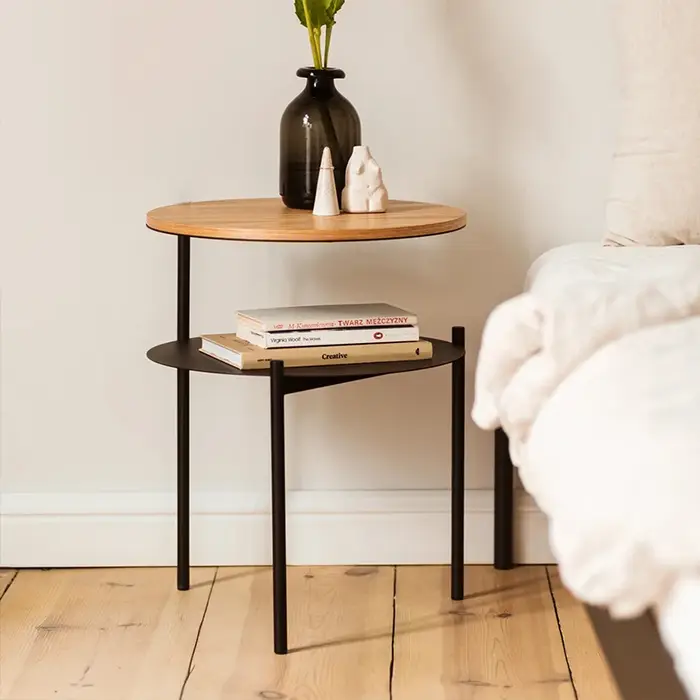 Table d'appoint de canapé minimaliste