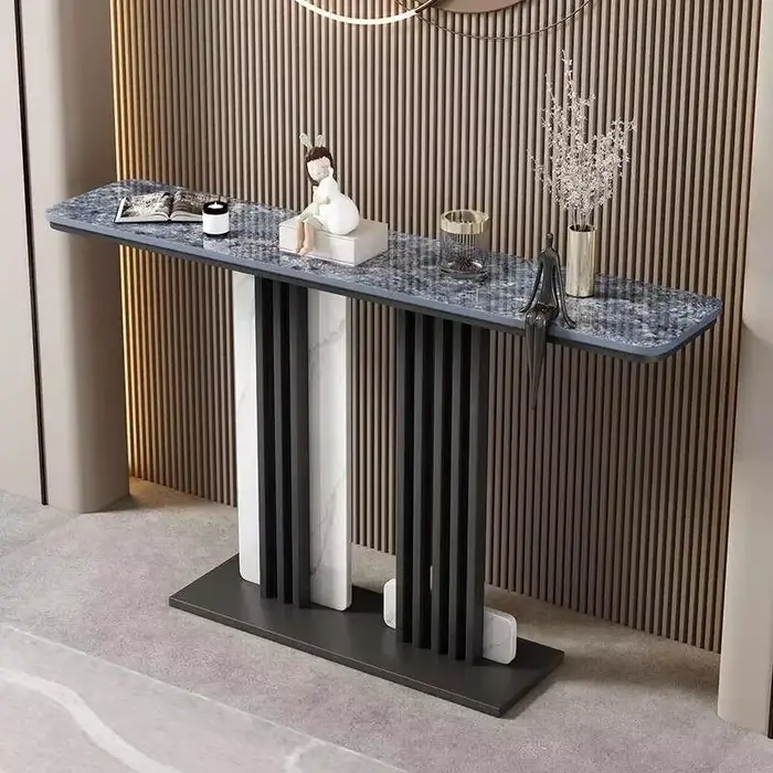 Table de salon de luxe en ardoise