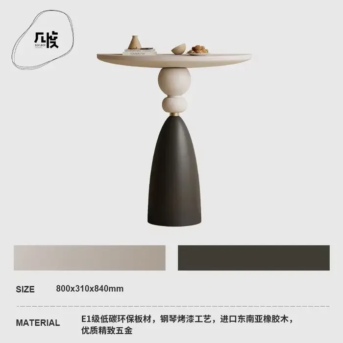 Table d'appoint Glamour Feel, style simple, salon, couloir, entrée, tables consoles, style moderne, 