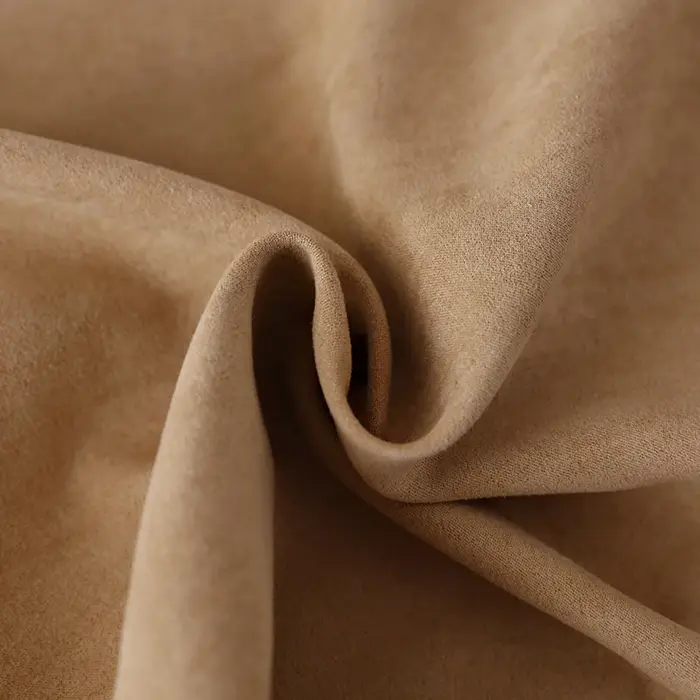 Juste de coussin en faux daim doux à volants