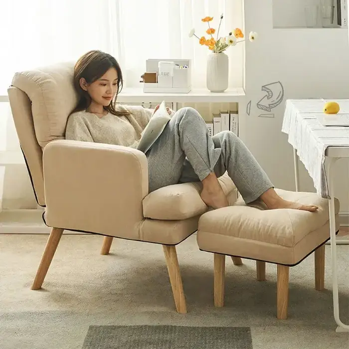 Chaise de salon pliante pour une personne