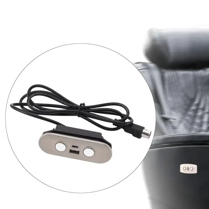 Contrôleur inclinable électrique avec rallonge, 2 boutons, pour canapé électrique et chaises élévatr