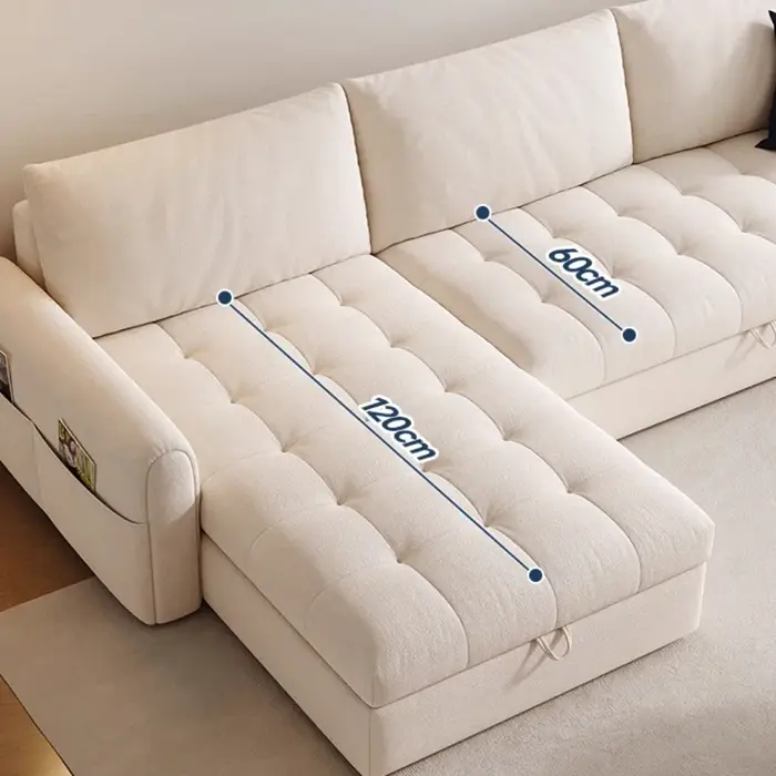 Canapés De zone multifonctionnels lit De luxe paresseux enfants