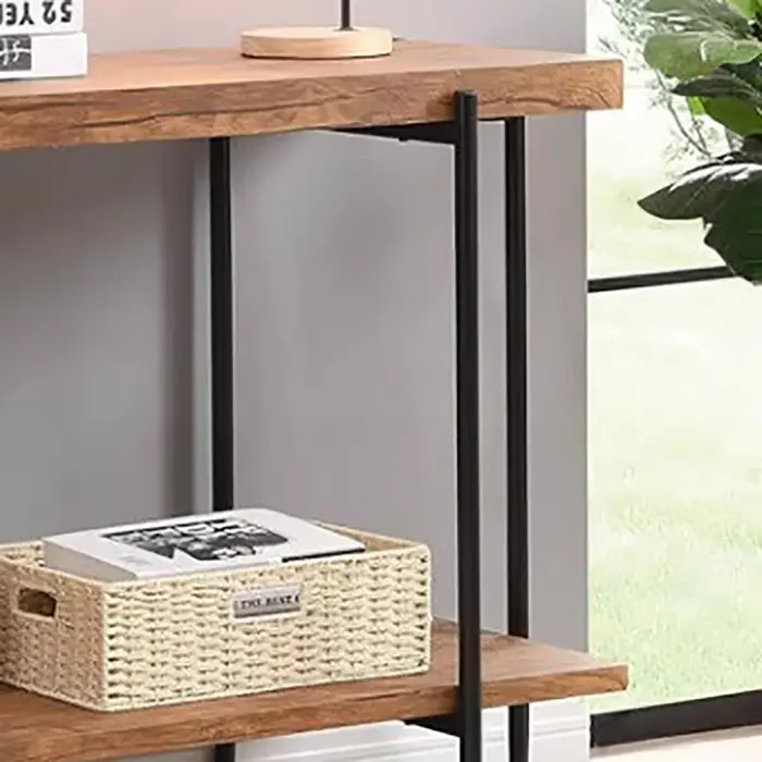 Wabi Sabi Table Console Vintage rustique Simple Premium Table Console de beauté pour couloir entrée 