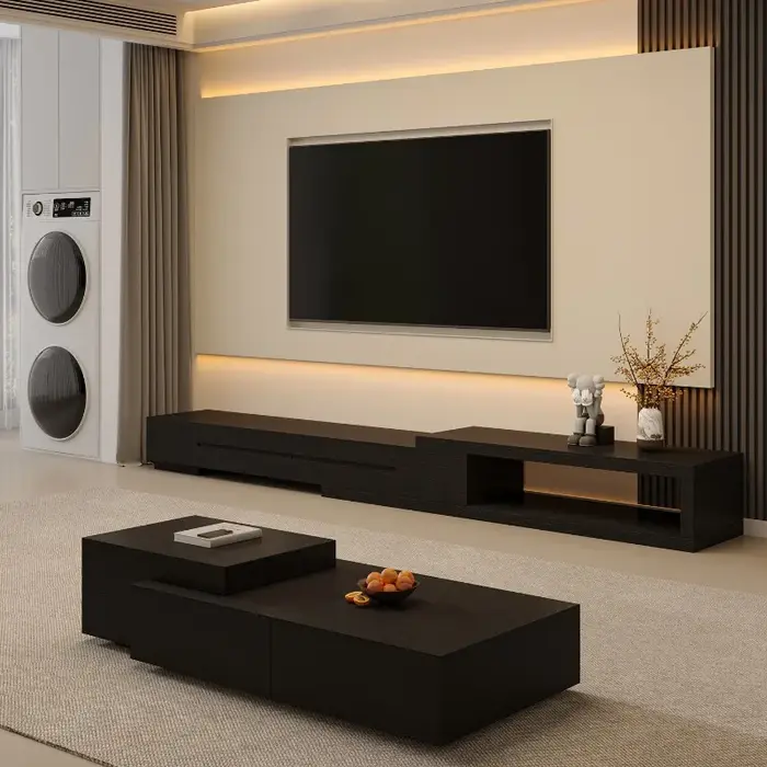 Meuble TV de Salon avec Tiroirs de Rangement