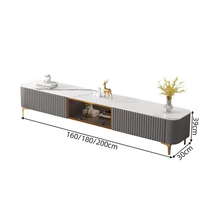 Meuble Tv De luxe moderne nordique Design personnalisé tiroirs