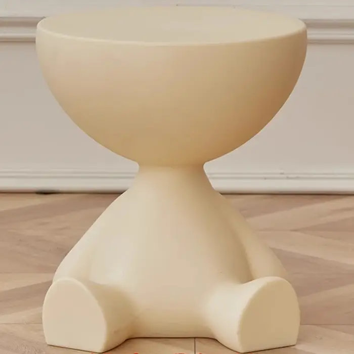 Table d'appoint créative à tête plate, support latéral pour chambre à coucher, Table de chevet, cana
