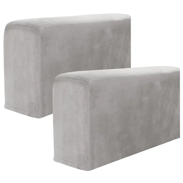 2 pièces housses d'accoudoir housses de fauteuil universelles antidérapant canapé accoudoir protecte