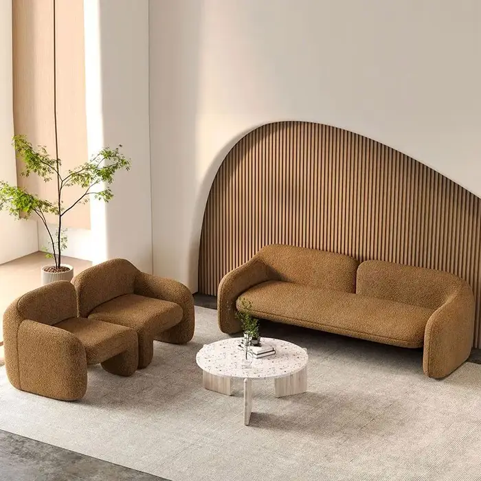 *-2025 Canapé de salon moderne de luxe de style nordique