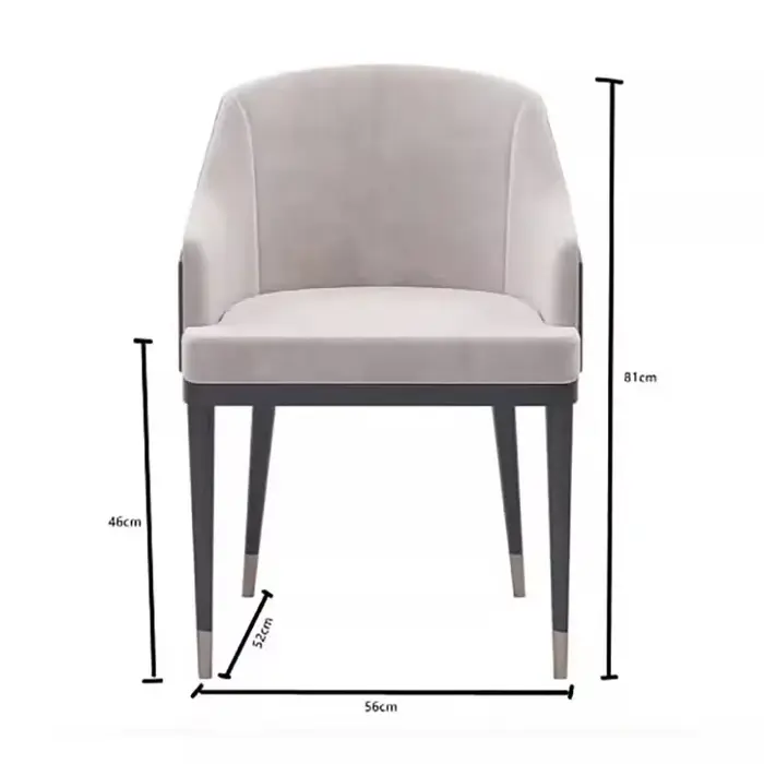 Chaises De salle à manger ergonomiques esthétiques