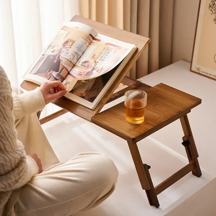 Table pliante de sol, table basse tatami