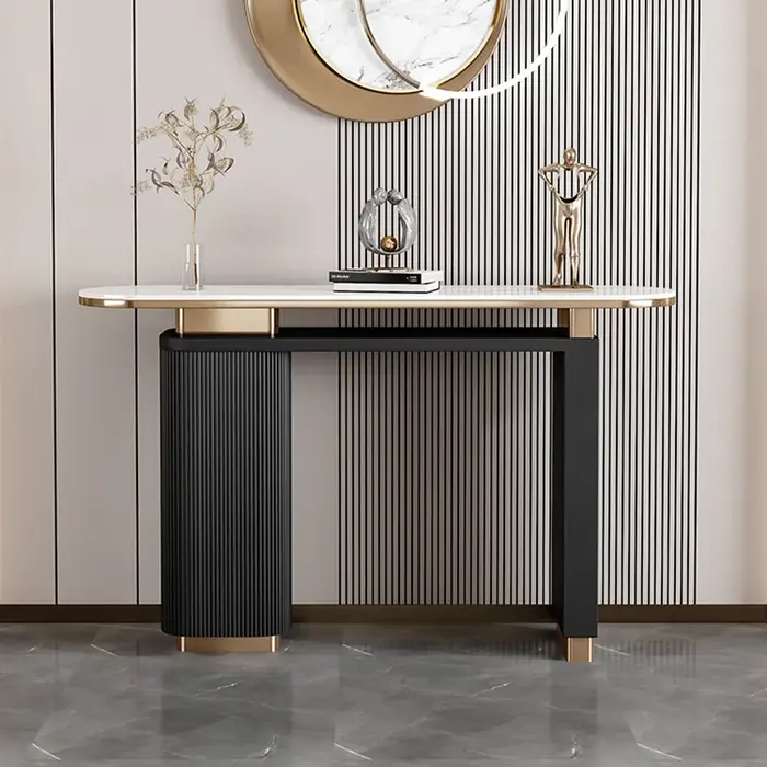 Table console de rangement de luxe