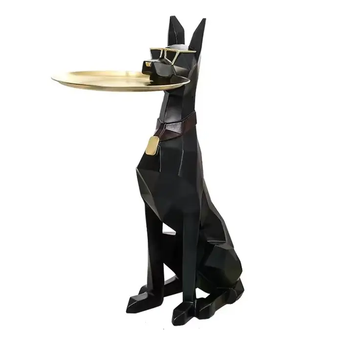 Tables d'appoint rondes noires