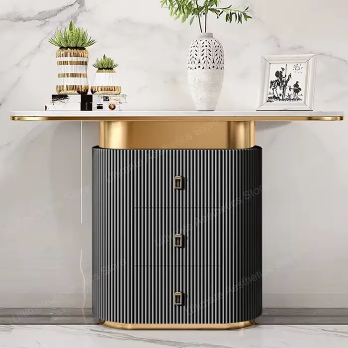 Rangement avec tiroirs Tables Console entrée couloir