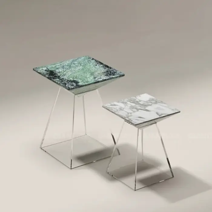 Tables basses en marbre