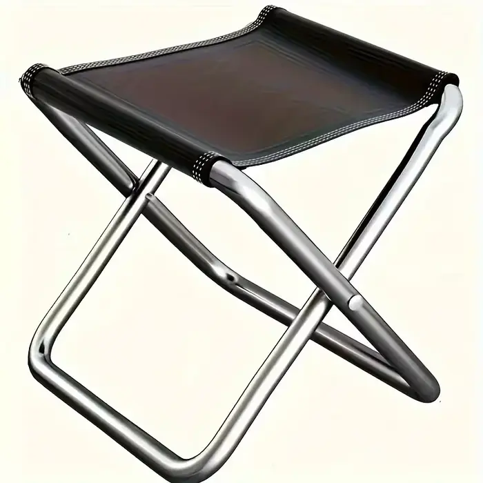 Tabouret pliant compact ultra léger, durable, portable, design peu encombrant pour les voyages, le c