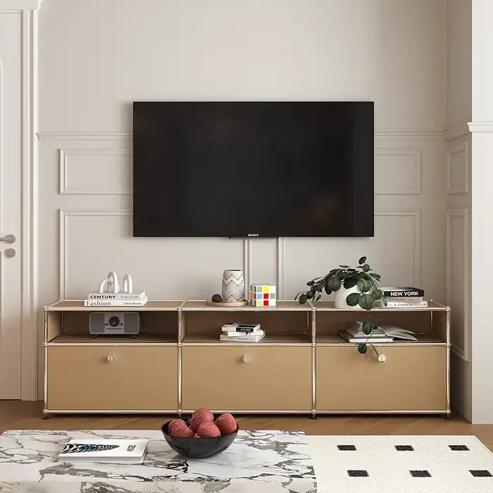 Meuble Tv modulaire nordique moderne Simple beauté rustique