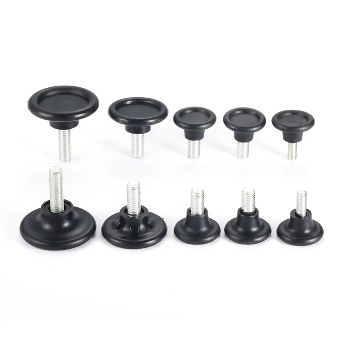 Pied Abati eur Foetal M6 M8 à Vis, Diamètre Réglable, Table de Maison, Bureau, Ajusteur de Jambe, 10