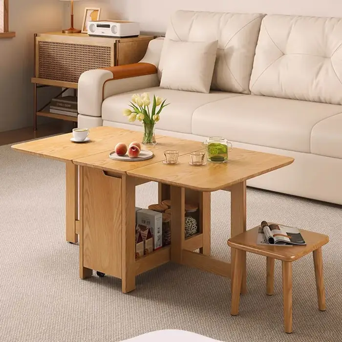 Table basse pliante rustique minimaliste classique salon
