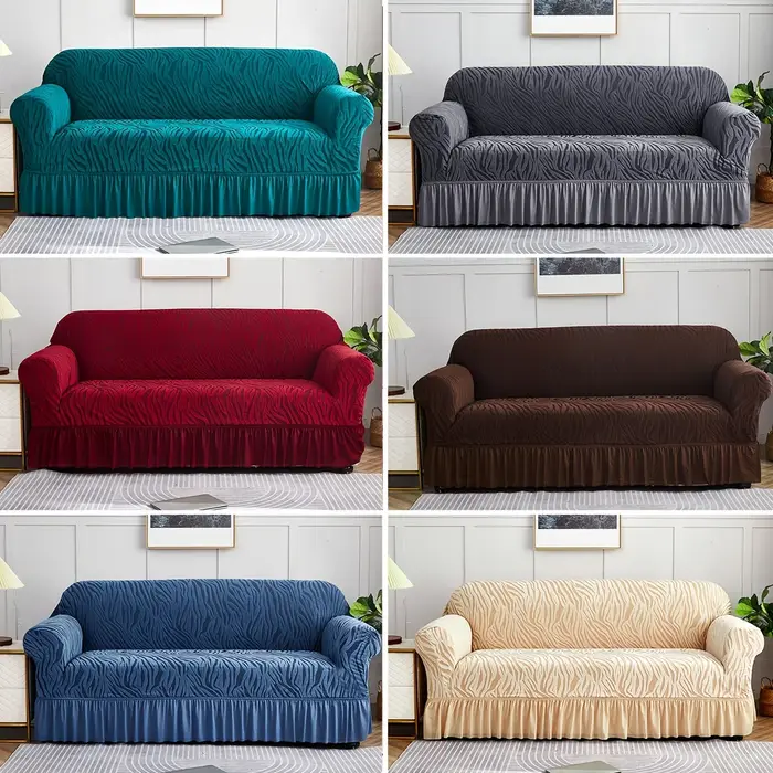 Juste extensible pour canapé et fauteuil 1/2/3/4 places