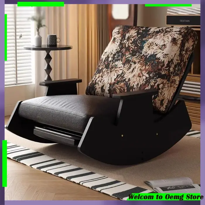 Fauteuil à bascule confortable pour adultes