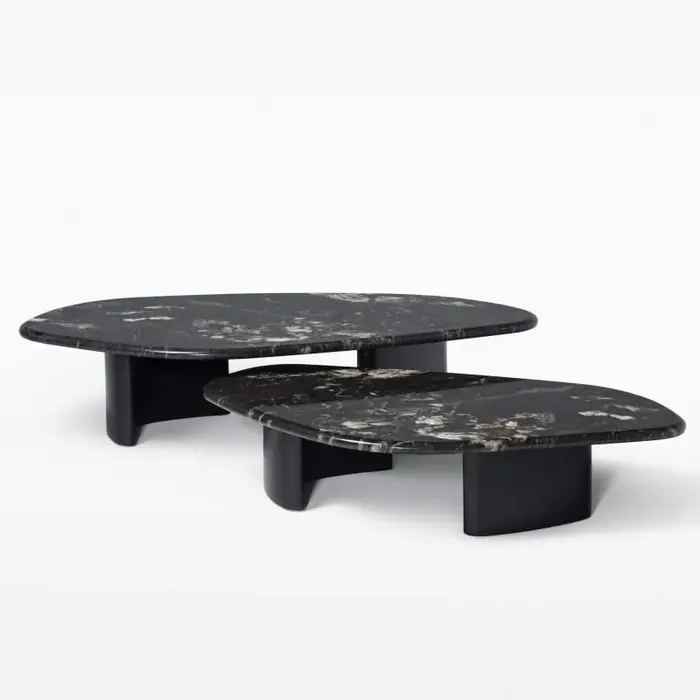 Table basse de meubles les plus vendus, table basse moderne et fantaisie avec dessus en marbre