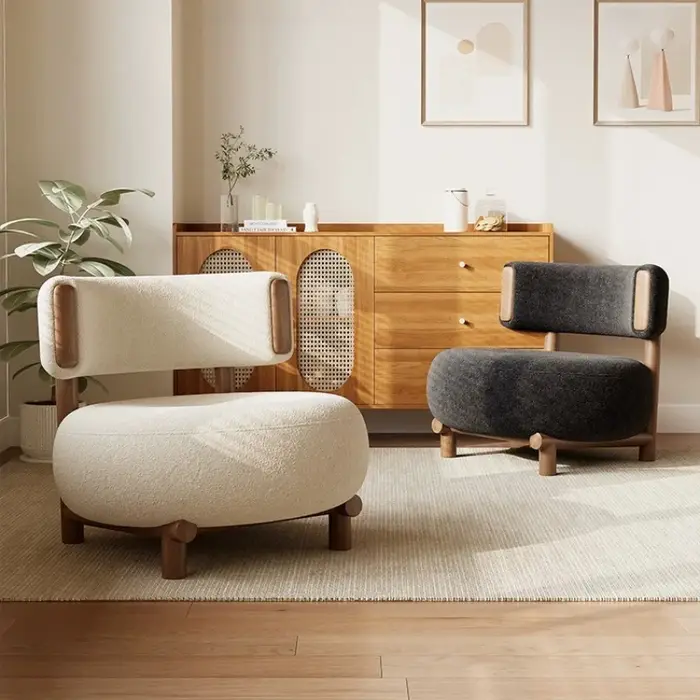 Fauteuils de salon modernes et confortables