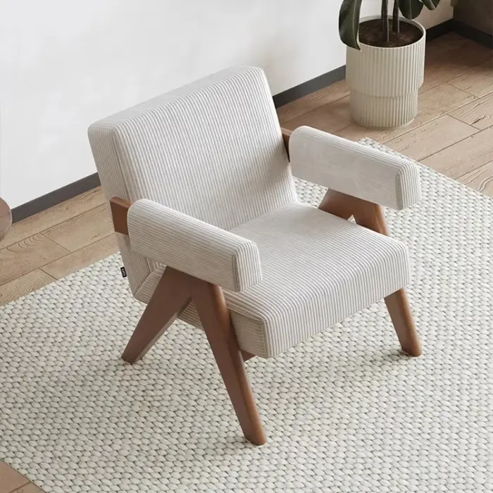 Canapé Vintage en bois massif fabriqué à la main