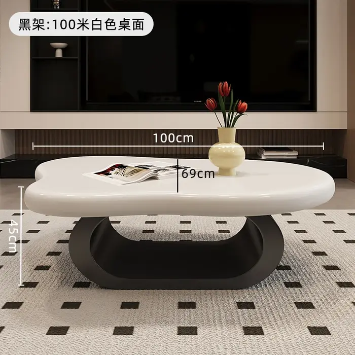 Table Basse Design Simple décoration tiroirs De rangement Table Basse moderne beauté Table tendance 