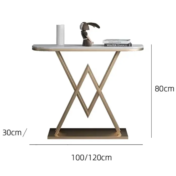 Table Console moderne en marbre
