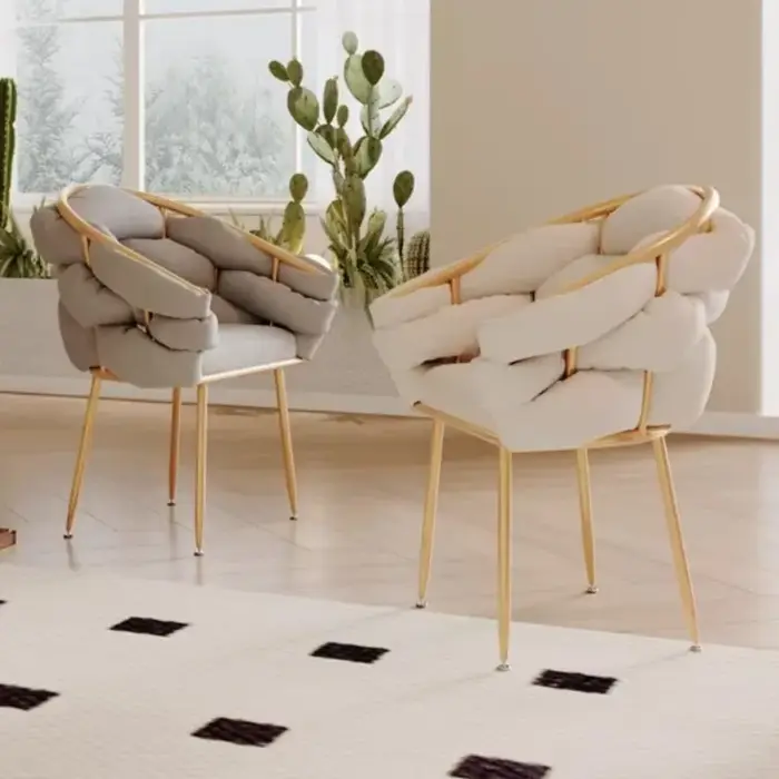 Fauteuils de salon de luxe relaxants