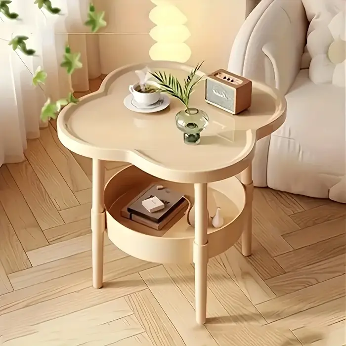 Table basse créative moderne minimaliste, salon, support de rangement Mobile, Table d'angle, canapé 