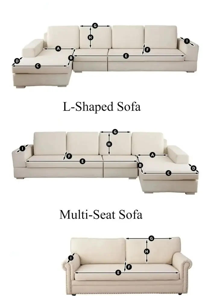 Housse de canapé de qualité pour salon, pour les commandes personnalisées, veuillez contacter le ser