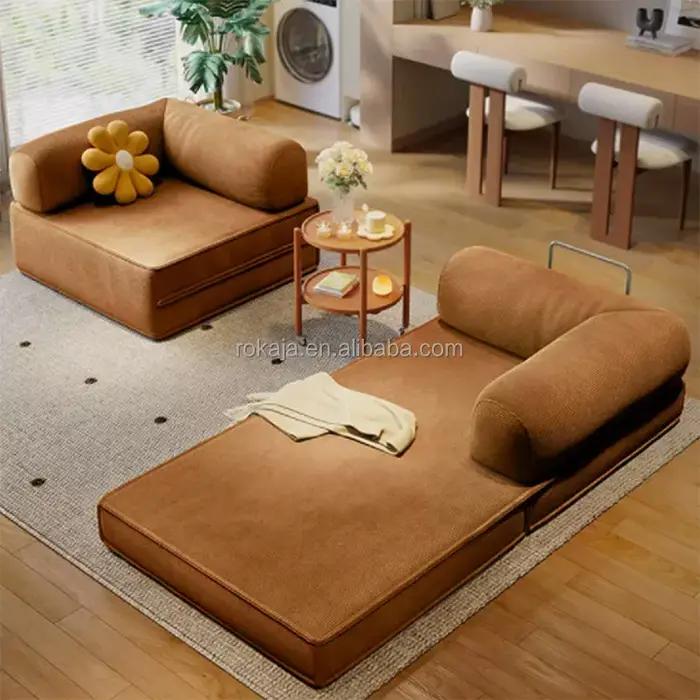 Vente chaude Compression sous vide canapé pliant Cum lit tissu mousse
