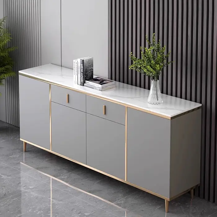 Armoires de Salon modernes de luxe nordique élégant beauté