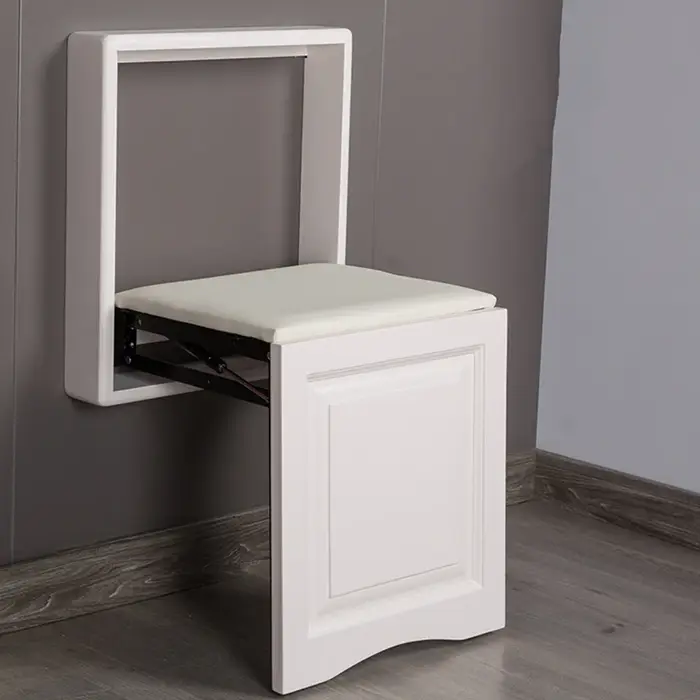 HOFurniture-Tabouret Mural en Bois