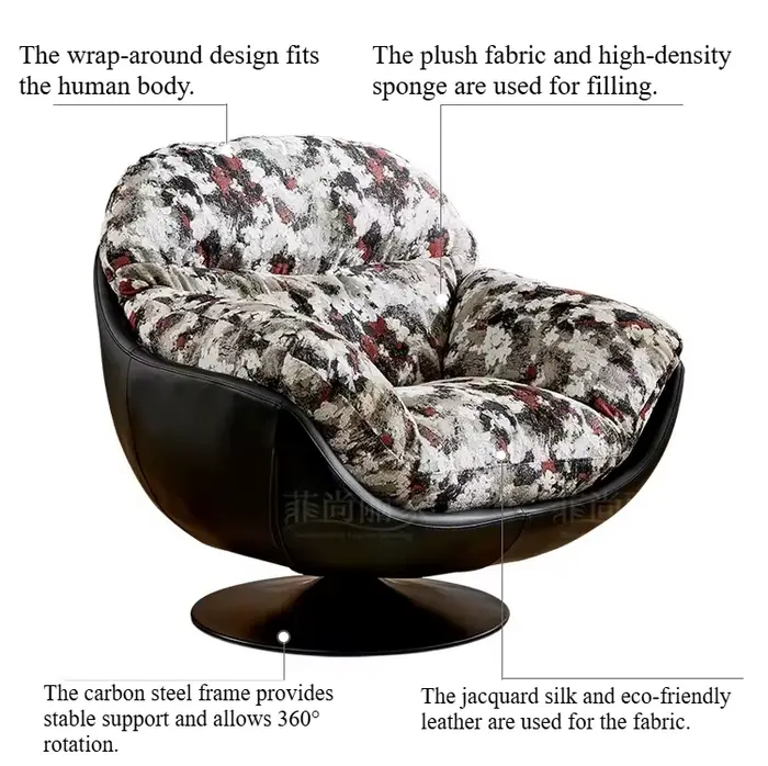 Fauteuils de lecture et de relaxation de luxe