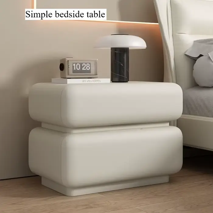 Tables de chevet nordiques pour chambre à coucher