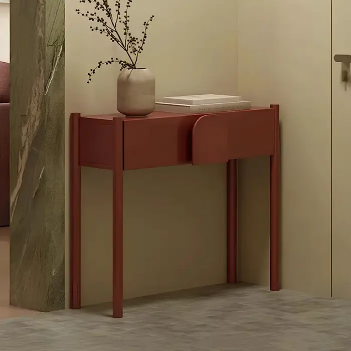 Tables de Console françaises chics avec rangement Design esthétique