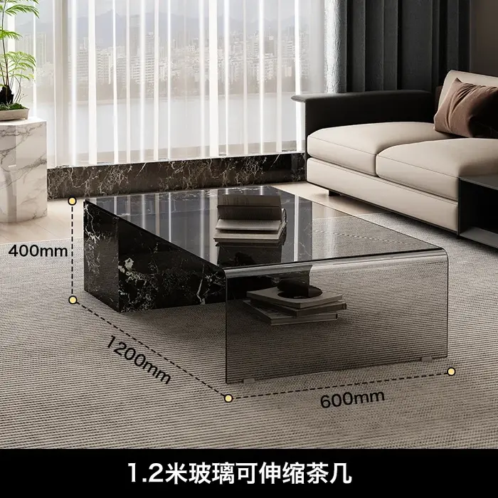 Design Unique Table basse décorations à la mode Design moderne Table Basse nordique Salon Table De S