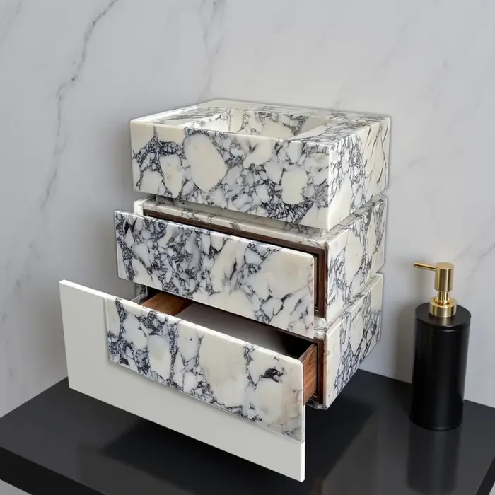 Table basse en marbre naturel de luxe sur mesure, toutes tailles, pour salon, villa, intérieur, tabl