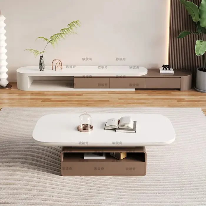 Tables basses rectangulaires de luxe