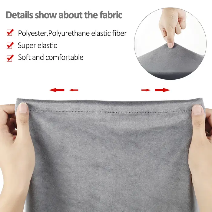 Housse de protection universelle pour accoudoir de canapé