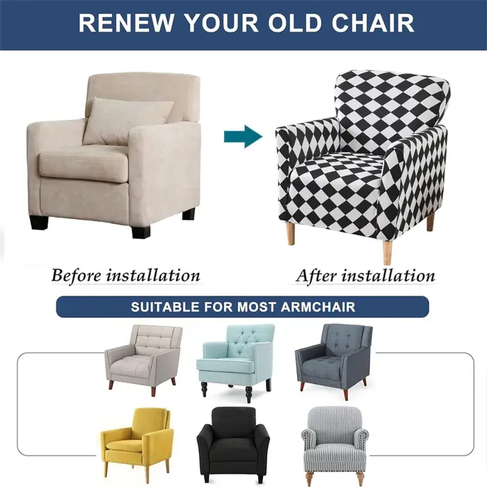 Housse de fauteuil de Banquet housses de chaise extensibles