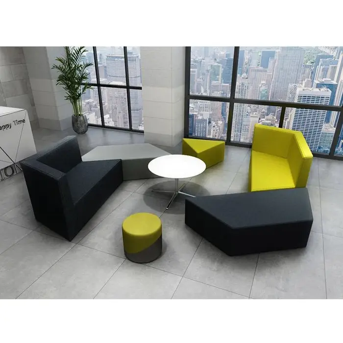 Moderne modulaire/sectionnel cassé canapé Salon canapé combinaison bureau sortir zone sièges