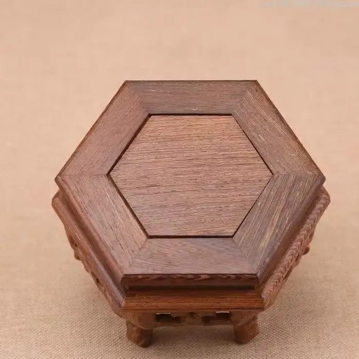 Socle de table en bois rétro