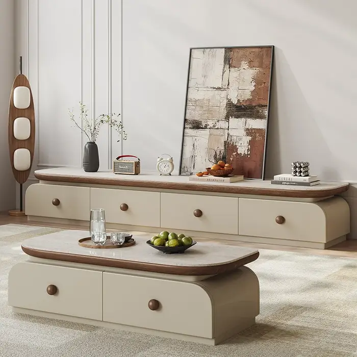 Poignées De rangement meuble Tv Vertical Simple nordique plancher