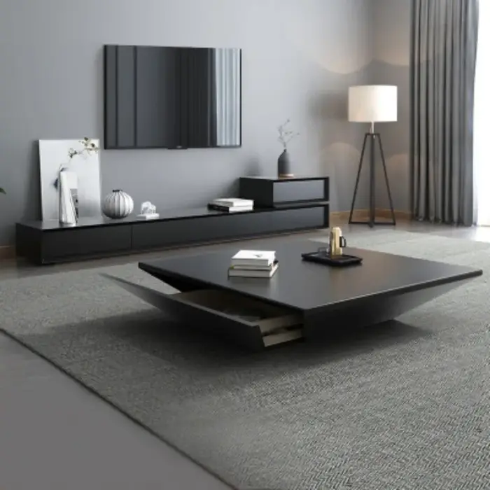 Glam clair Table basse organisateur de luxe italien Unique