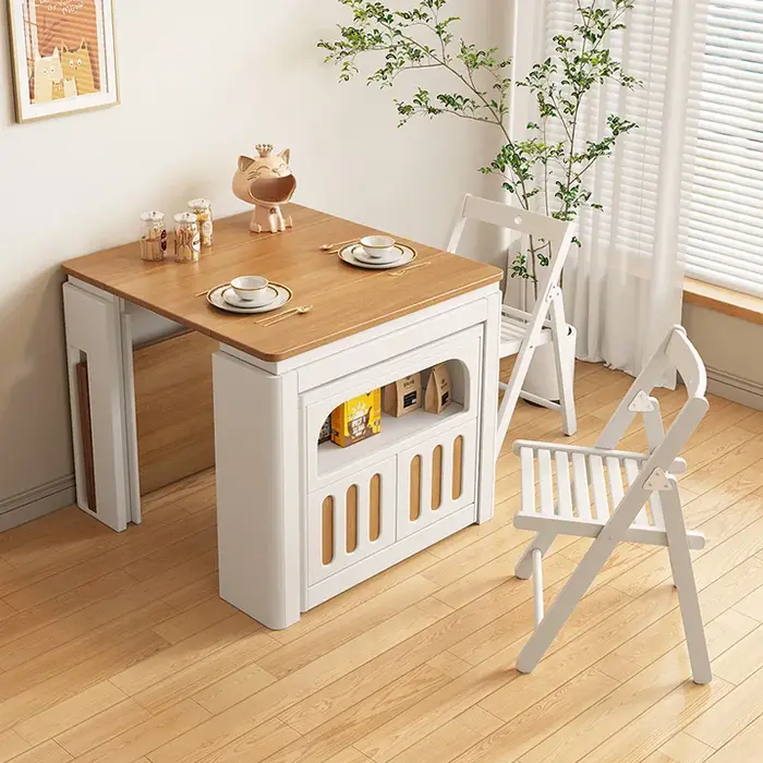 Tables à manger extensibles modernes de luxe nordique Unique